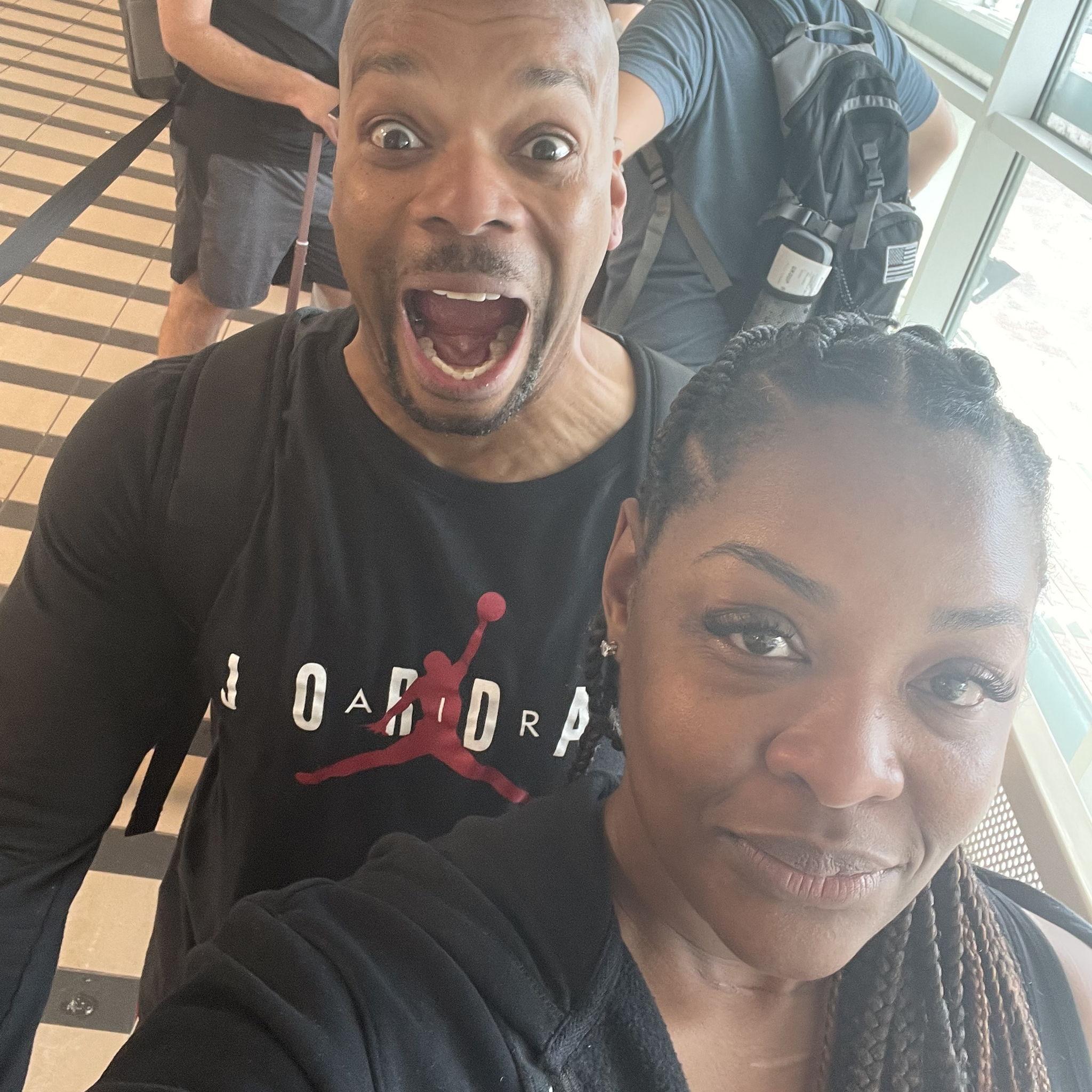 Surprise Jamaica trip for Harold's birthday. July, 2022