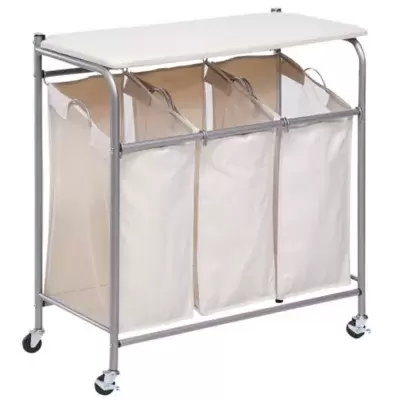 Honey-Can-Do® Ironing and Triple Sorter Laundry Center