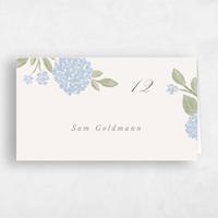 Blue Wedding Place Card - Giselda
