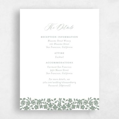 Sage, Green Wedding Enclosure - Tiglio