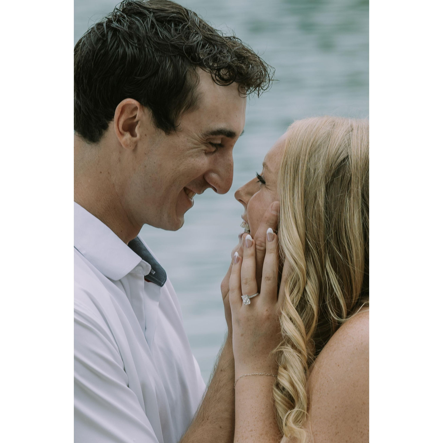 Our Engagement Photoshoot on the Lake
