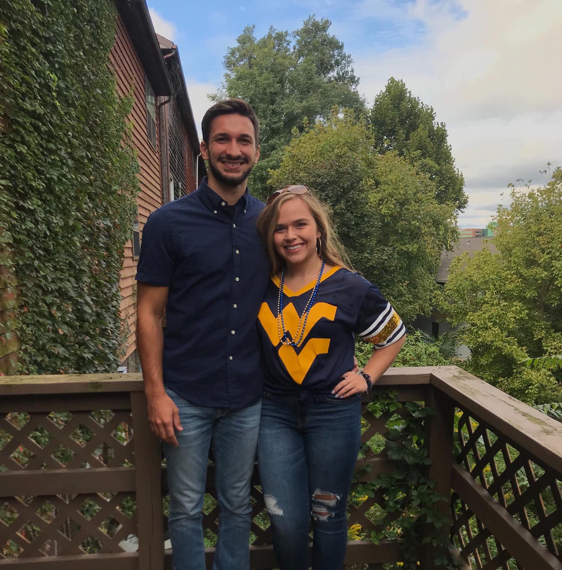 Our first photo together...I was sweating at the thought of asking him to take a picture with me...