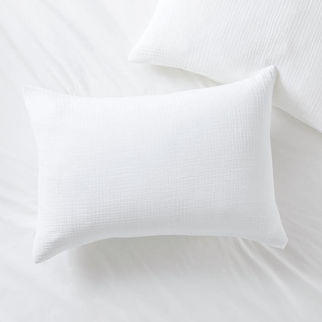 Cloud Cotton White Standard Shams, Set of 2