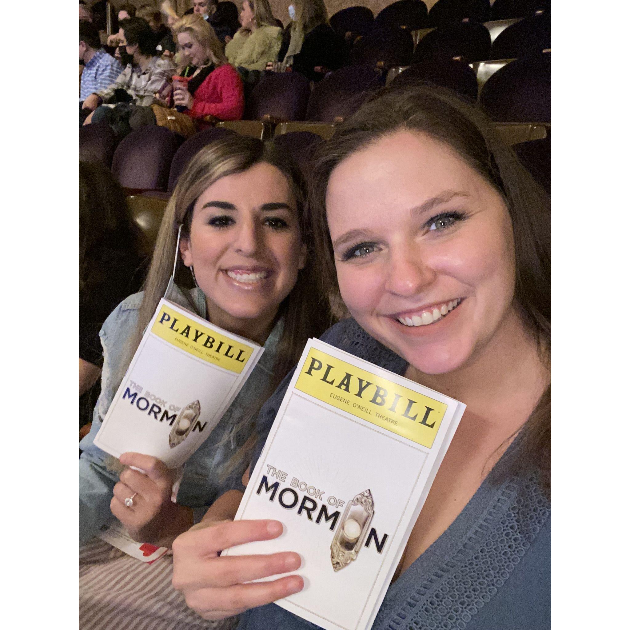 Book of Mormon!! One of our favorites! November 2021
