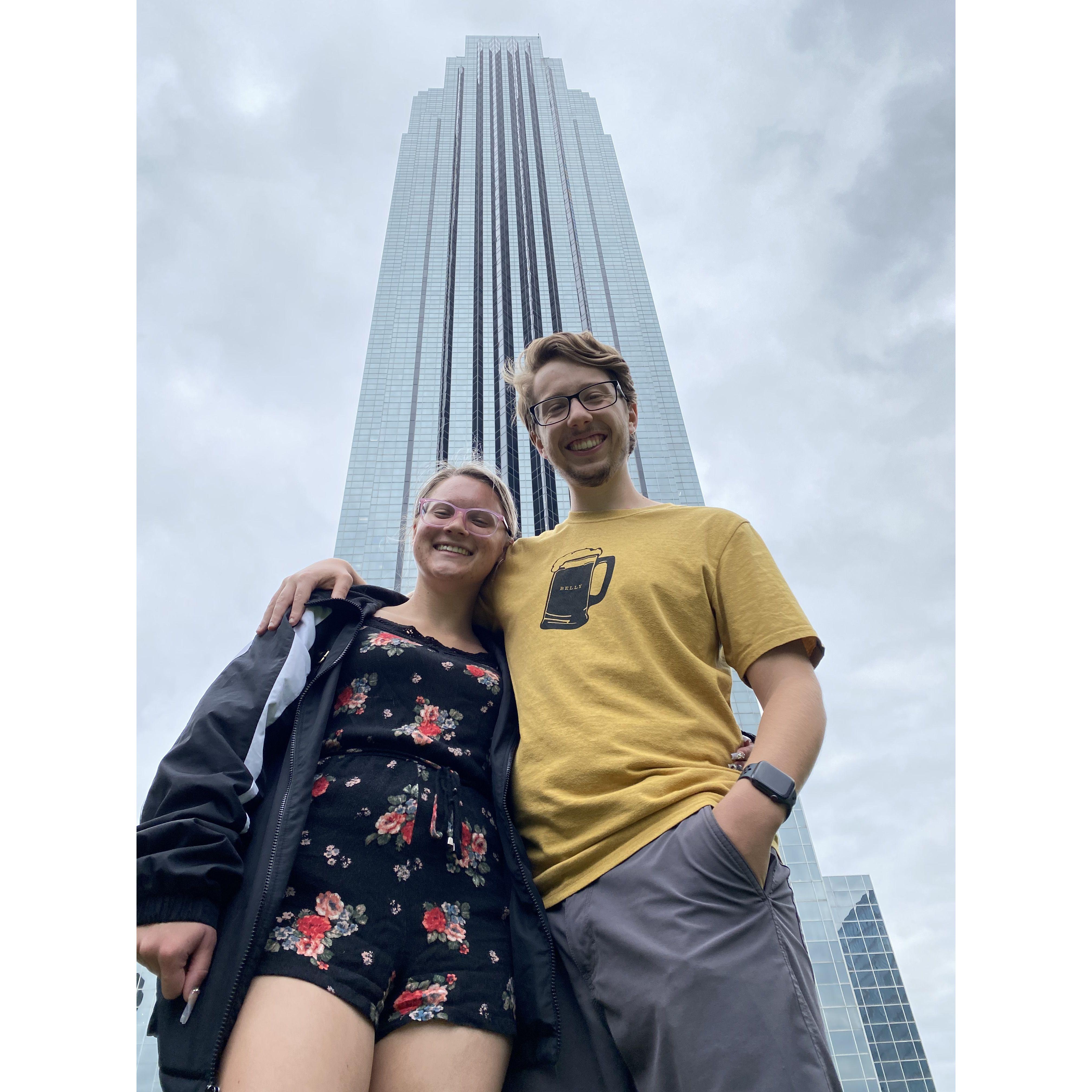 The 2nd time we went on vacation together, and the first time Ashlee travelled with Cameron's family. We went to Texas for a wedding and got to visit Cameron's grandma and uncles