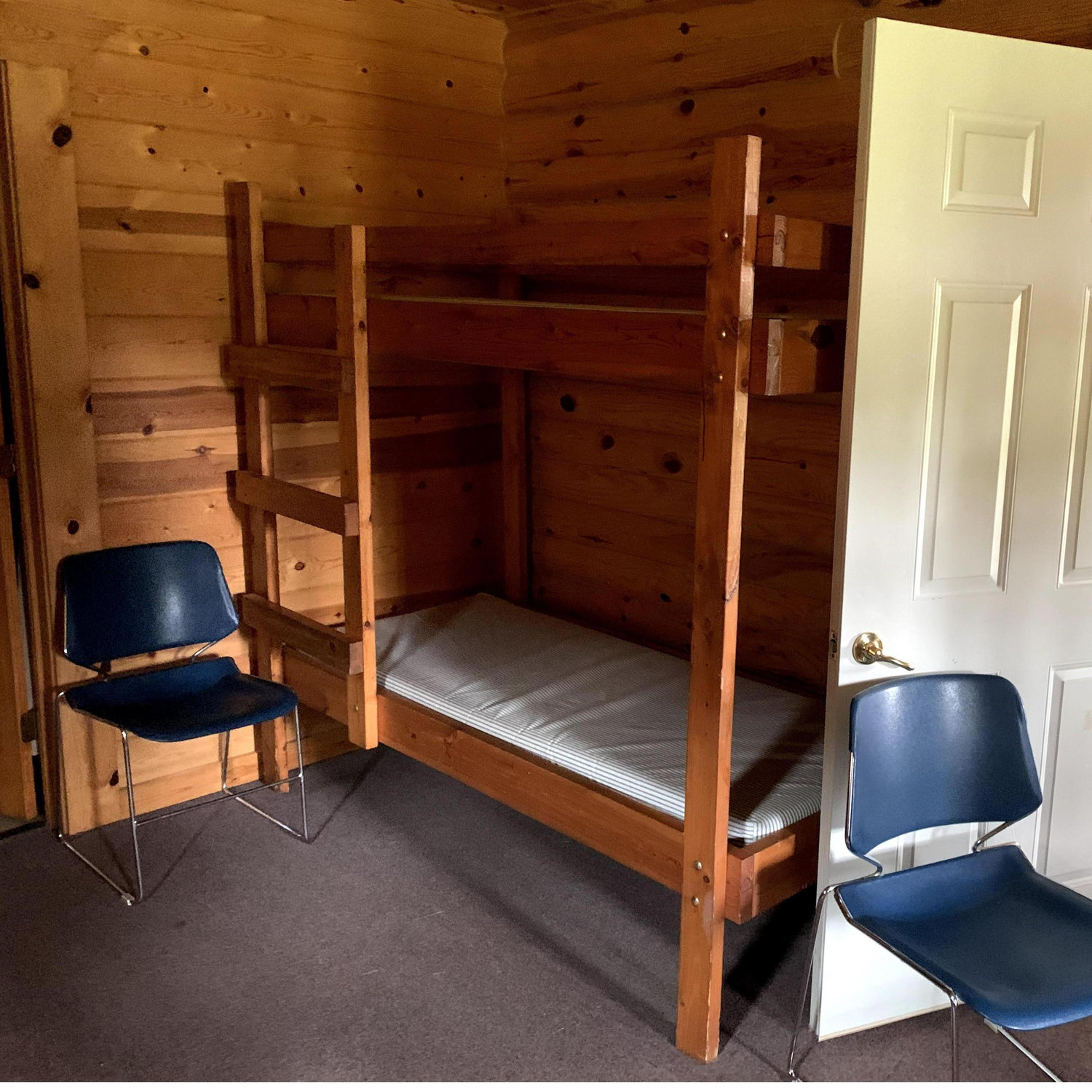 Some of the cabins in Camp Hiawatha