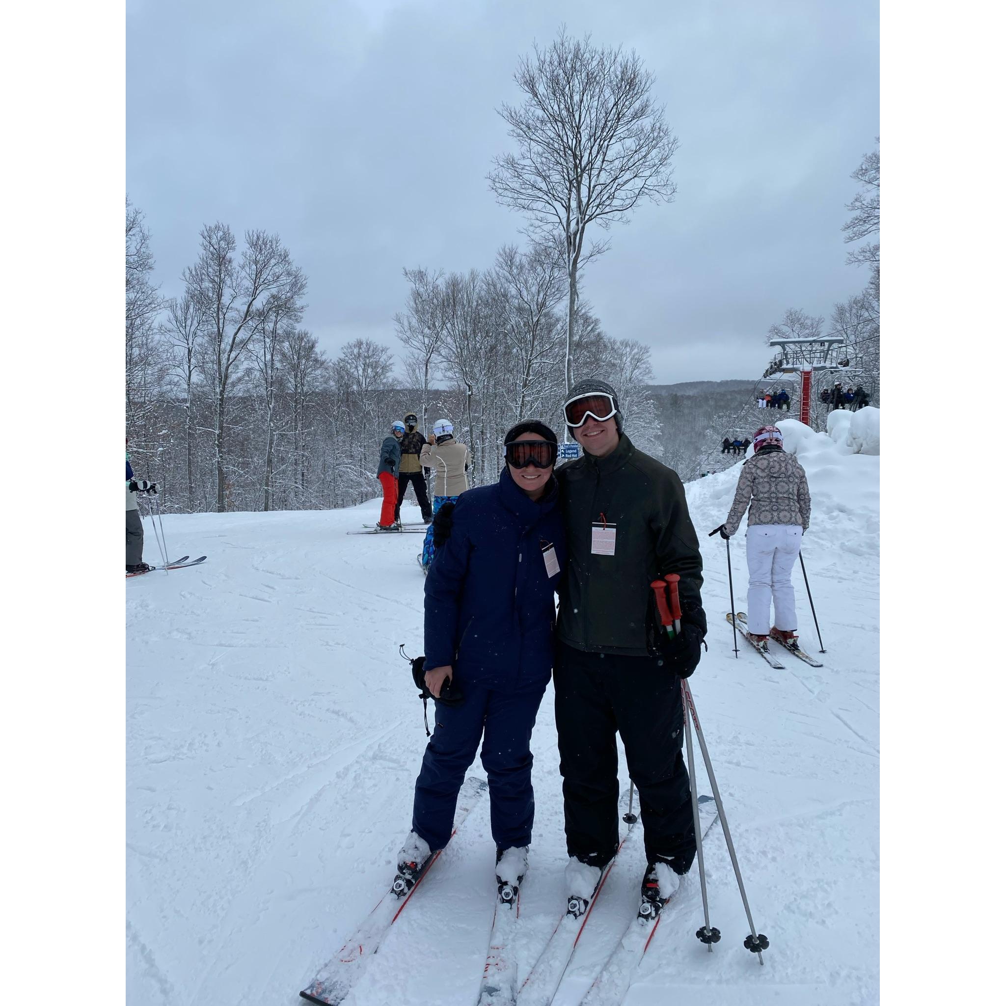 Skiing in Michigan
