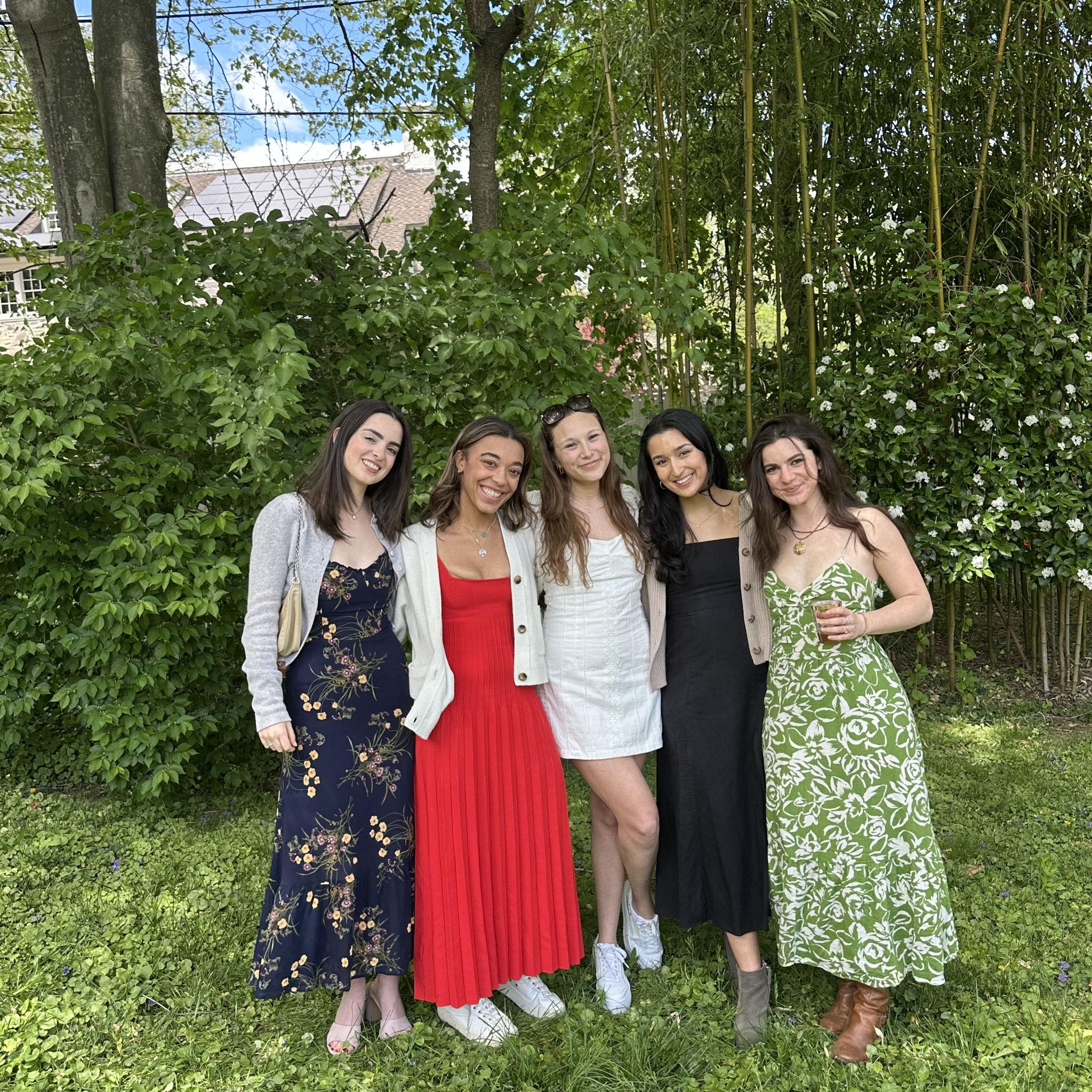 Carly and her sorority friends