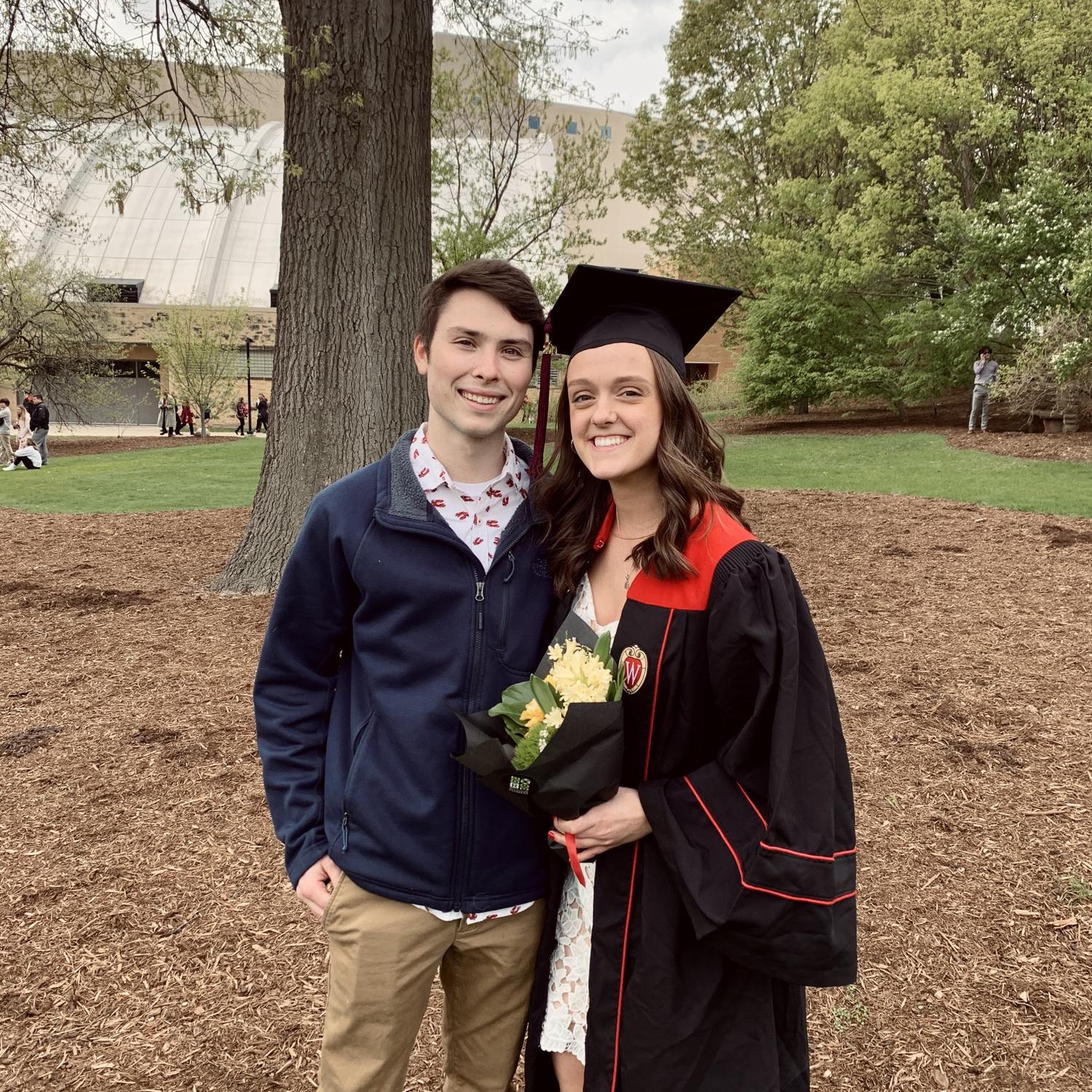 UW-Madison graduation in 2019