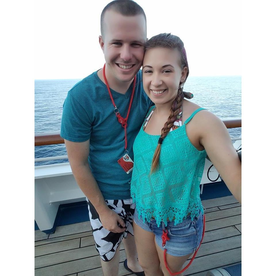 Our first big vacation for our first dating anniversary. We went on a Carnival Cruise to Jamaica, Grand Cayman, and Cozumel, Mexico.