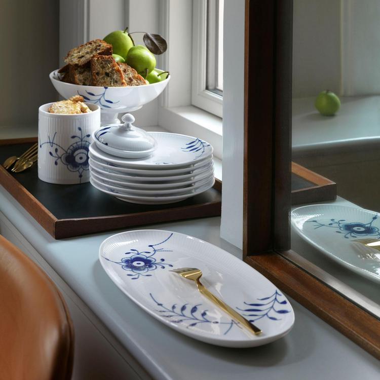 Royal Copenhagen Blue Fluted Mega Porcelain Dinnerware