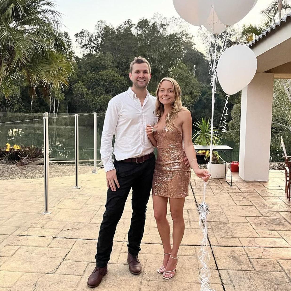 Ava's 30th - the first party we hosted together