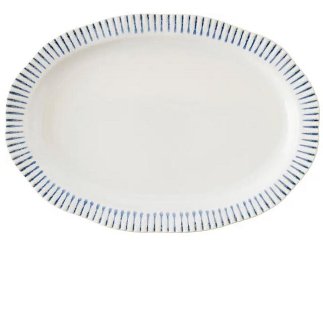 Wanderlust Collection - Sitio Stripe Stoneware Platter