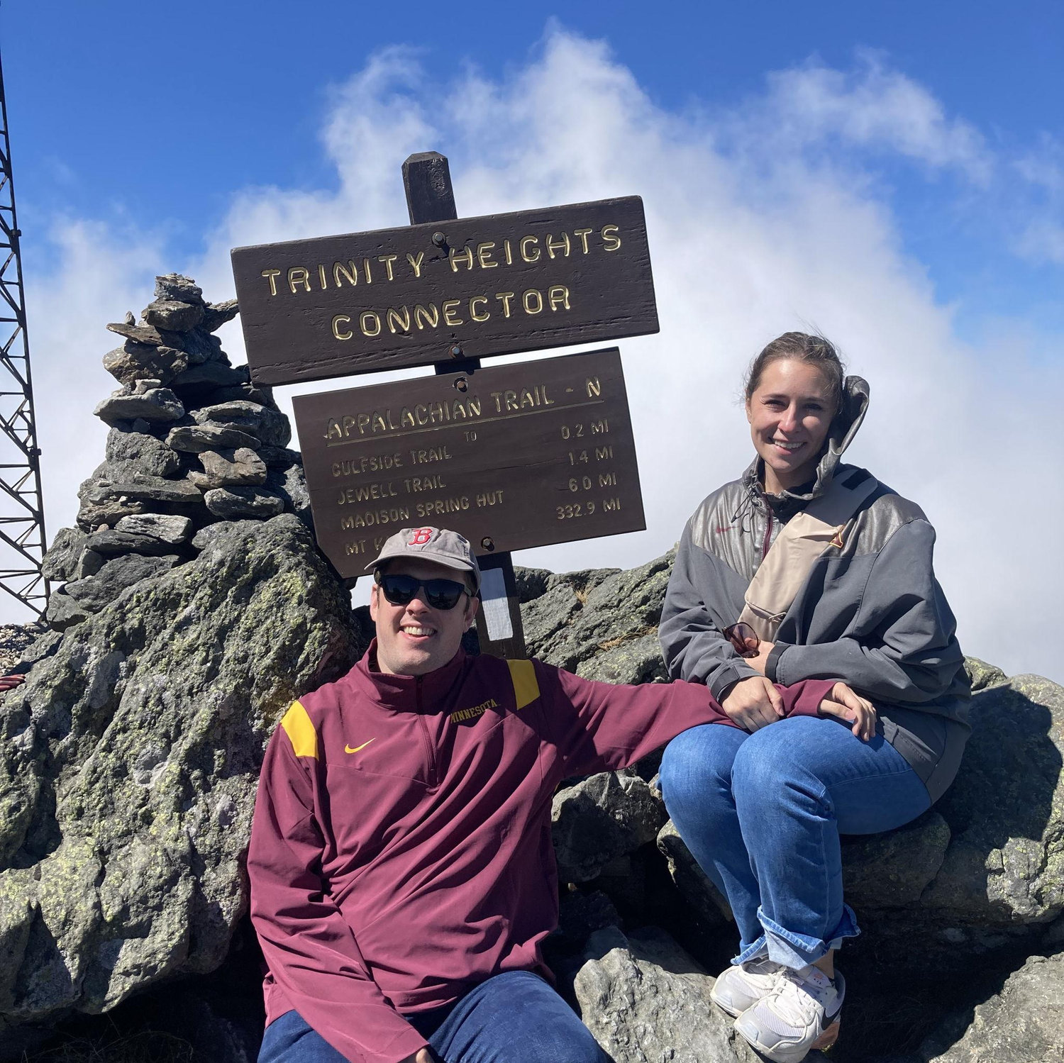 One of many mountains we've climbed together!
