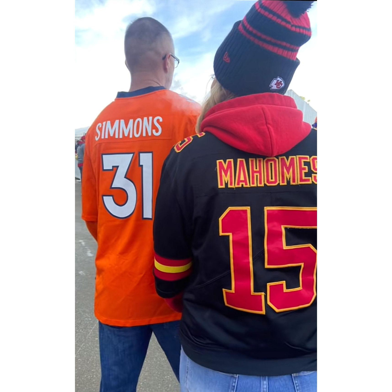 A house divided, but always together!