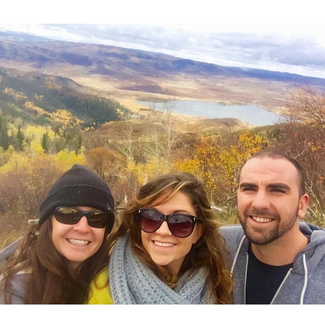 After having dated 3 months we took a trip to Colorado to visit Vivian's very good friend Kate, who Vivian calls "Momma"