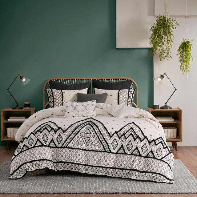 INK+IVY Marta 3-Piece Full/Qeen Comforter Set in Natural