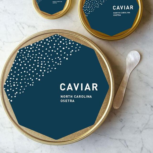 Marshallberg Farm Osetra Caviar from Smyrna, North Carolina