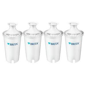 Brita Standard BPA Free Replacement Water Filters for Pitchers and Dispensers - 4ct