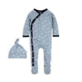 Tall Grass Organic Baby Jumpsuit & Hat Set