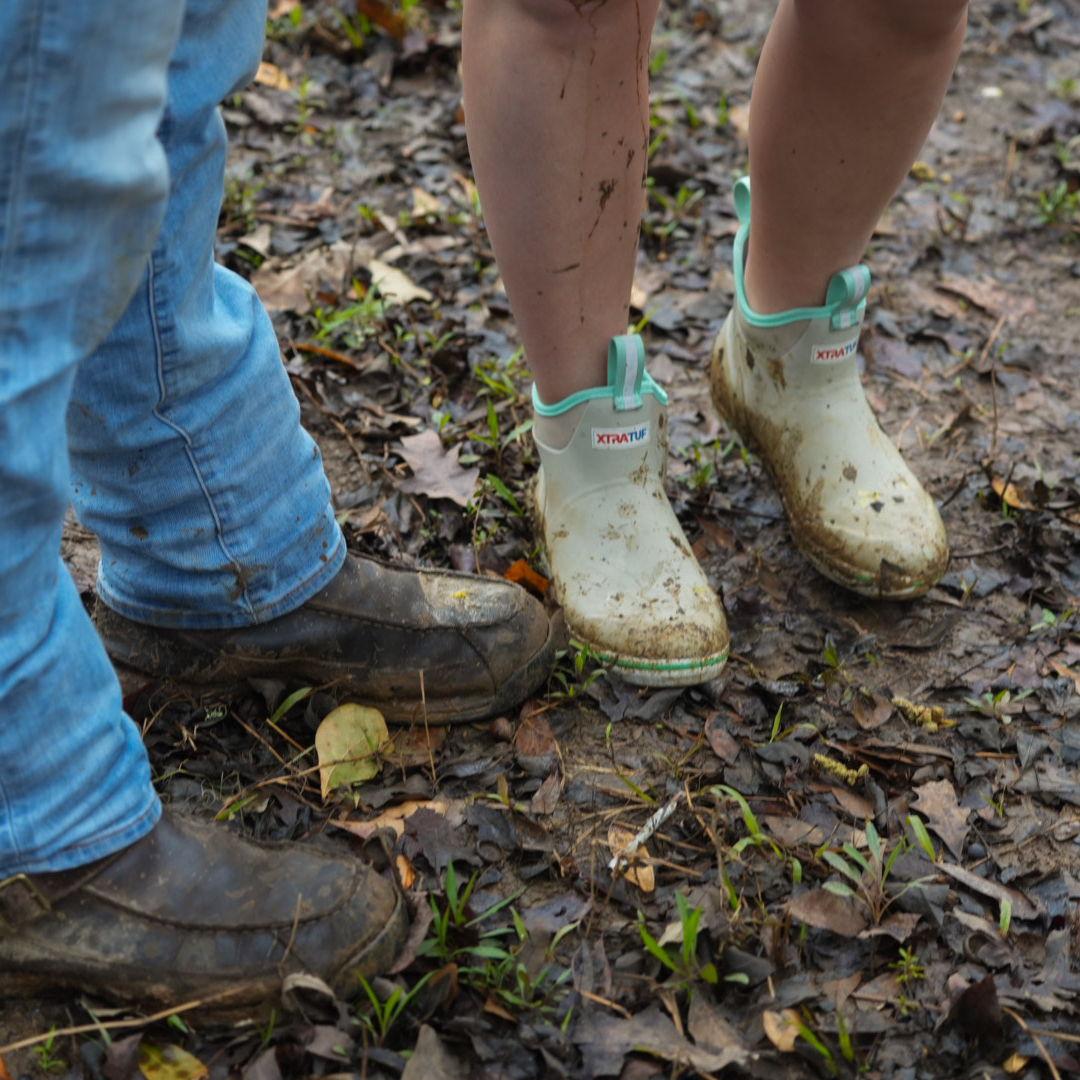 You should have seen the mud on the truck!