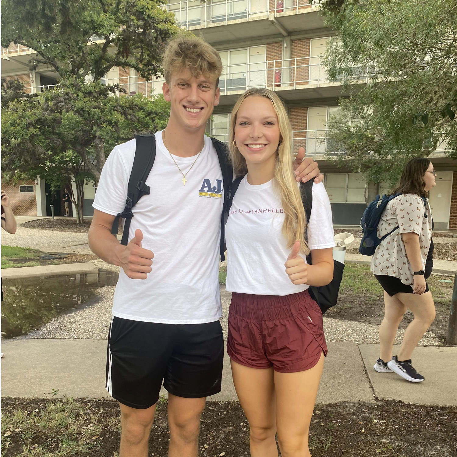 First college day of school picture