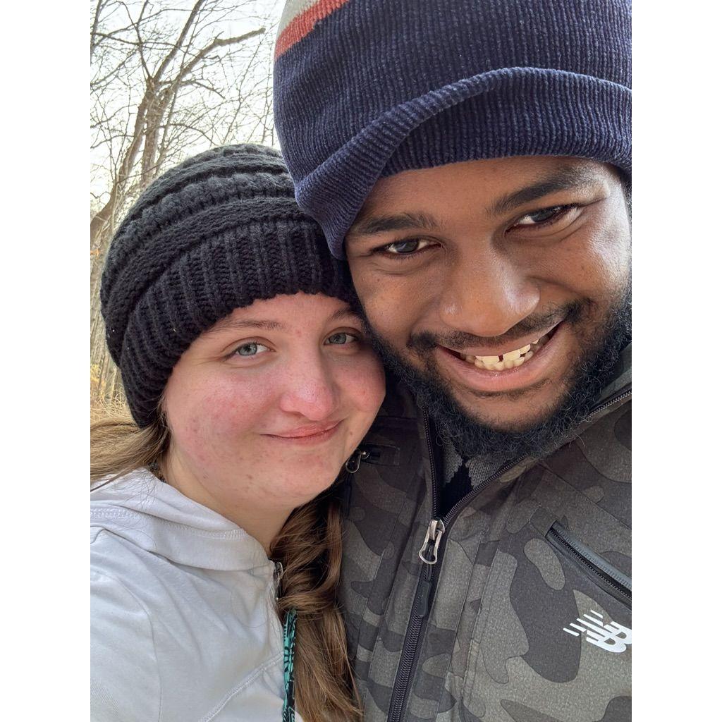 Walks in the park in November are sweet and also a little chilly!