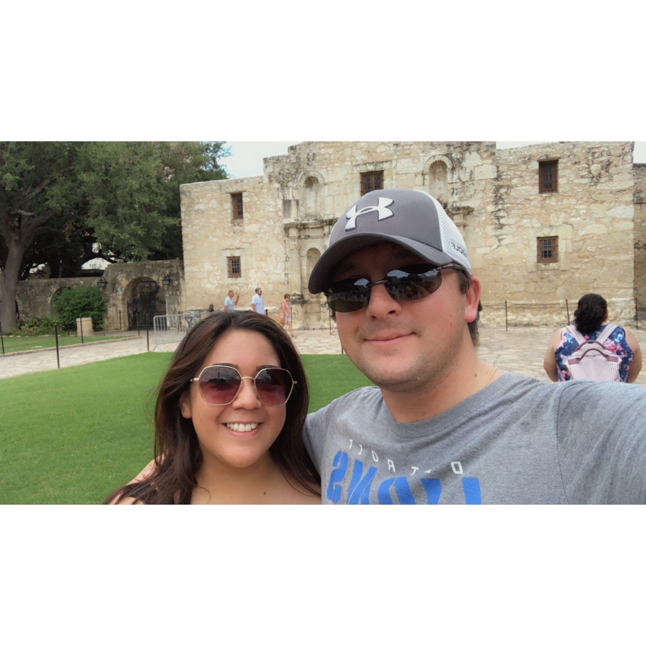 Ben: "What is the Alamo?"
Elena: *gasps in Texan*
Taking Ben to the Alamo for the first time. He loved it!