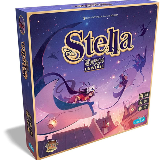 Stella - Dixit Universe Board Game | Fun Family Board Game | Creative Kids Game | Ages 8 and up | 3-6 Players | Average Playtime 30 Minutes | Made by Libellud