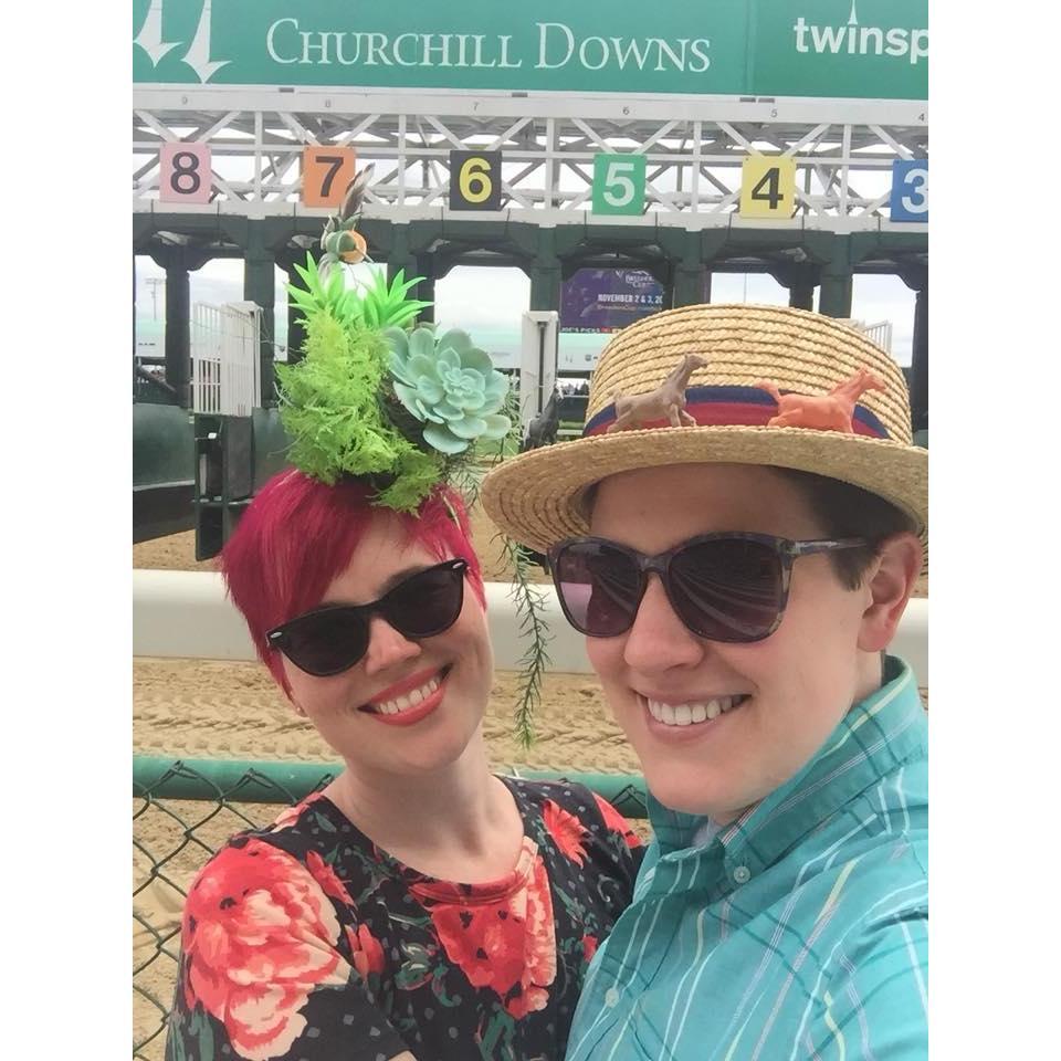 Charbecca's first Kentucky Derby, 2018.
