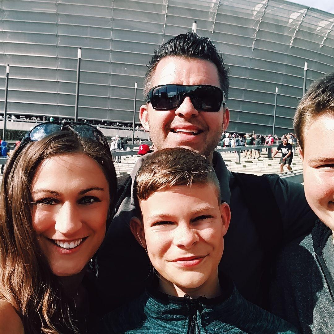 Taking the boys to Sevens rugby