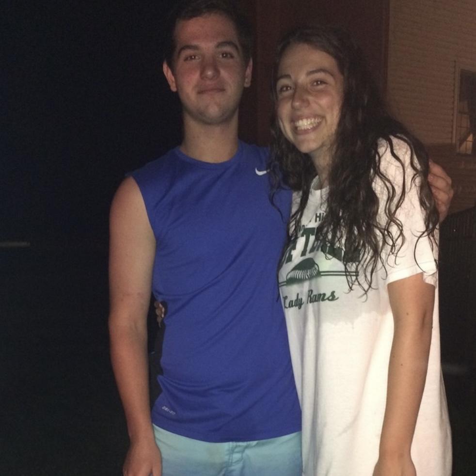 Our first photo of the 2 of us in 2015 when we were friends!!