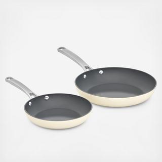 Ceramic Nonstick 2-Piece Fry Pan Set