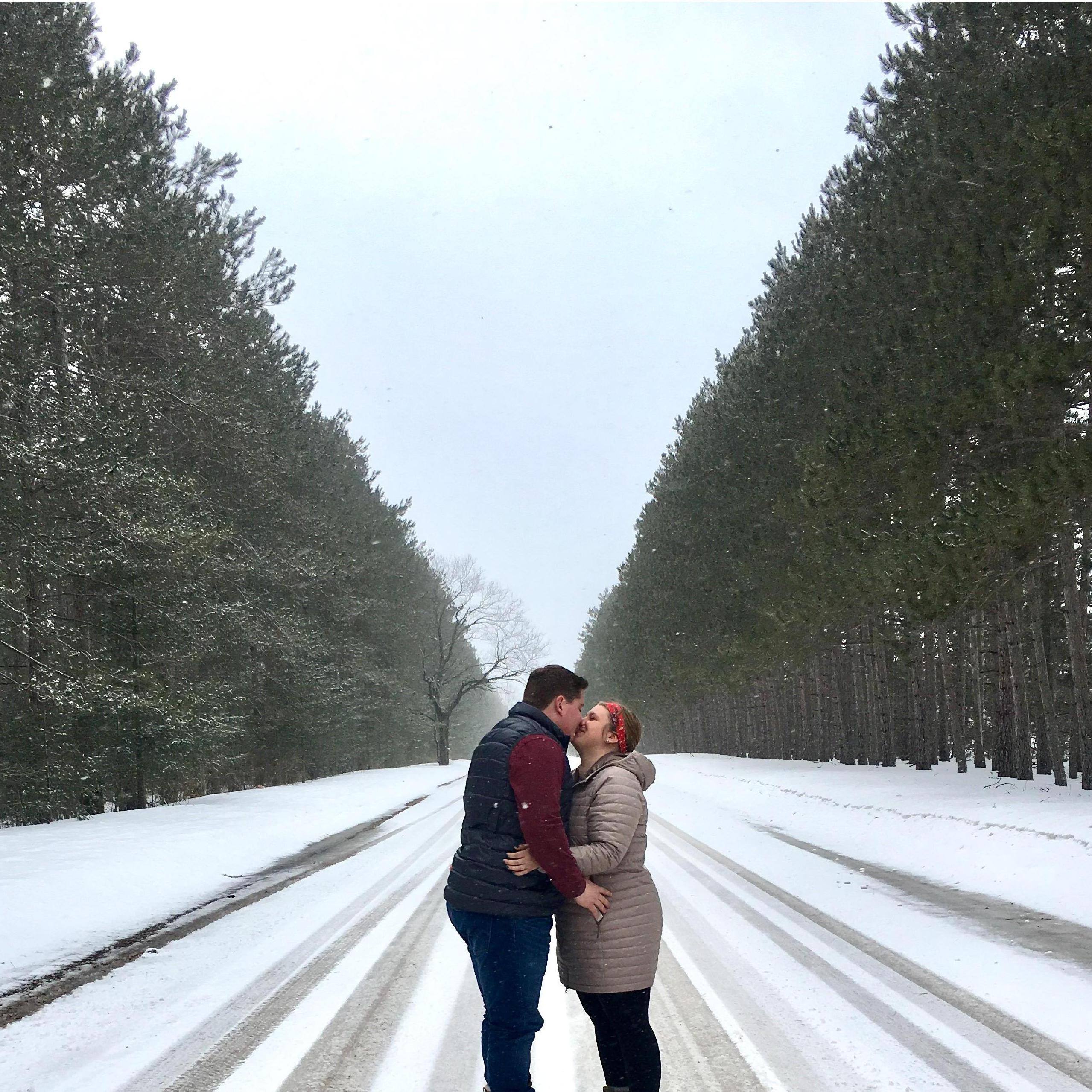 Right before we got engaged
