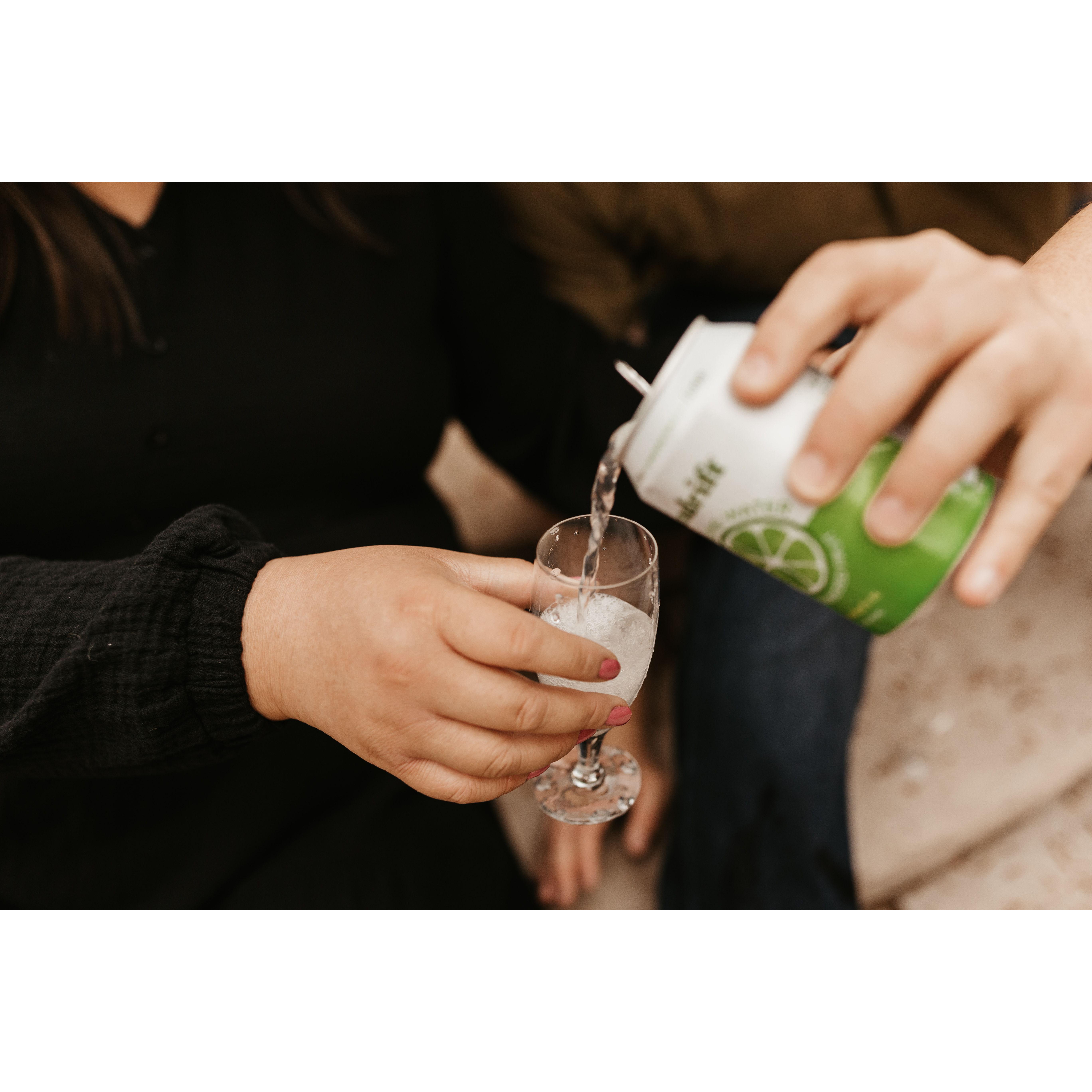 Yes, we had to include Spindrift in our engagement photos.