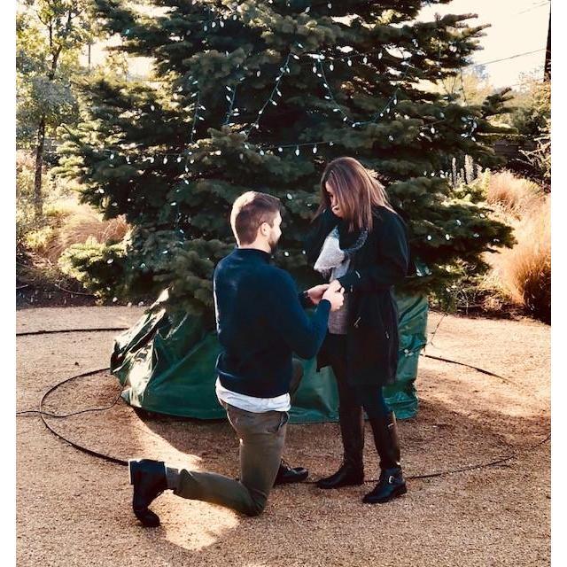 He proposed!