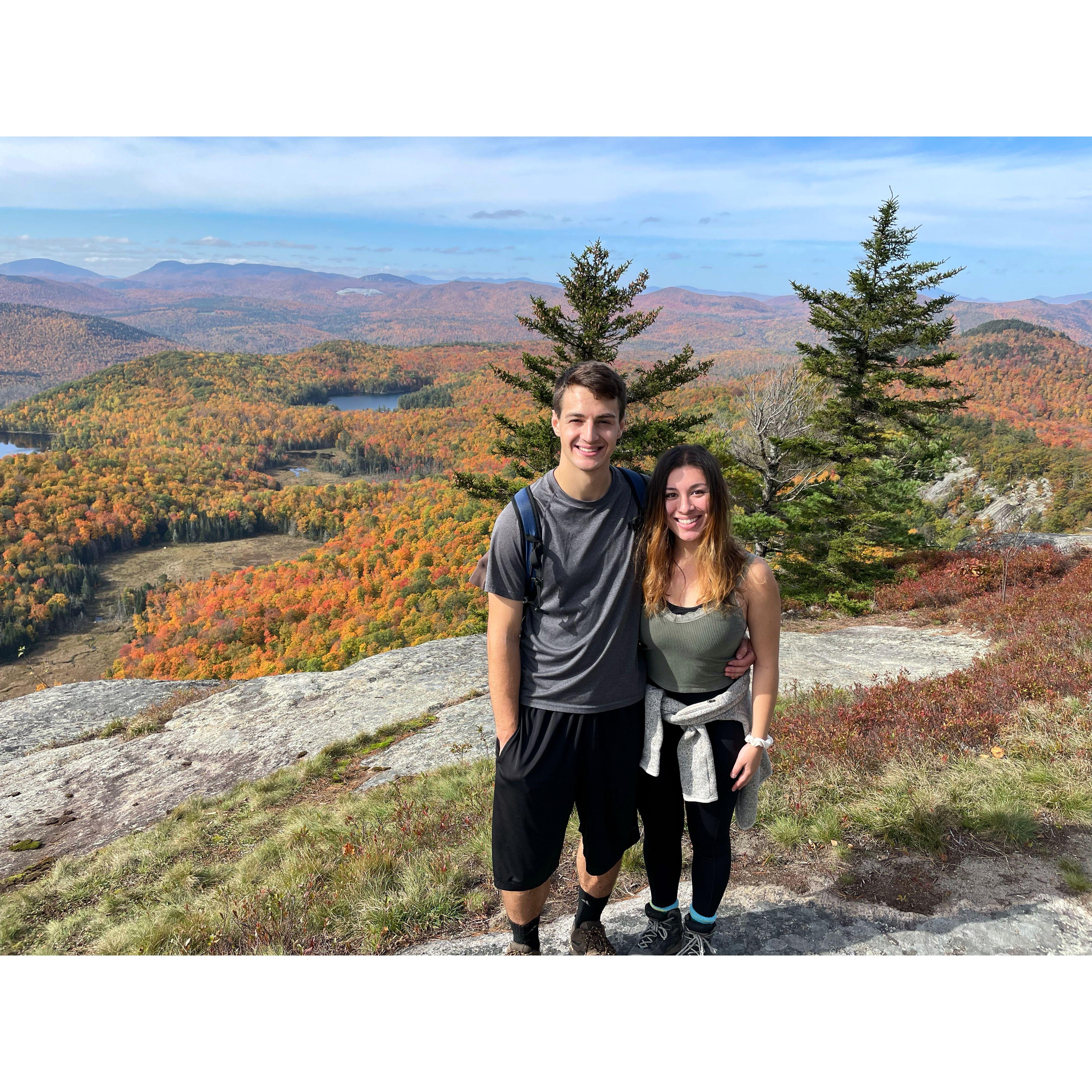 Moxham Mountain, NY during the best time of year!