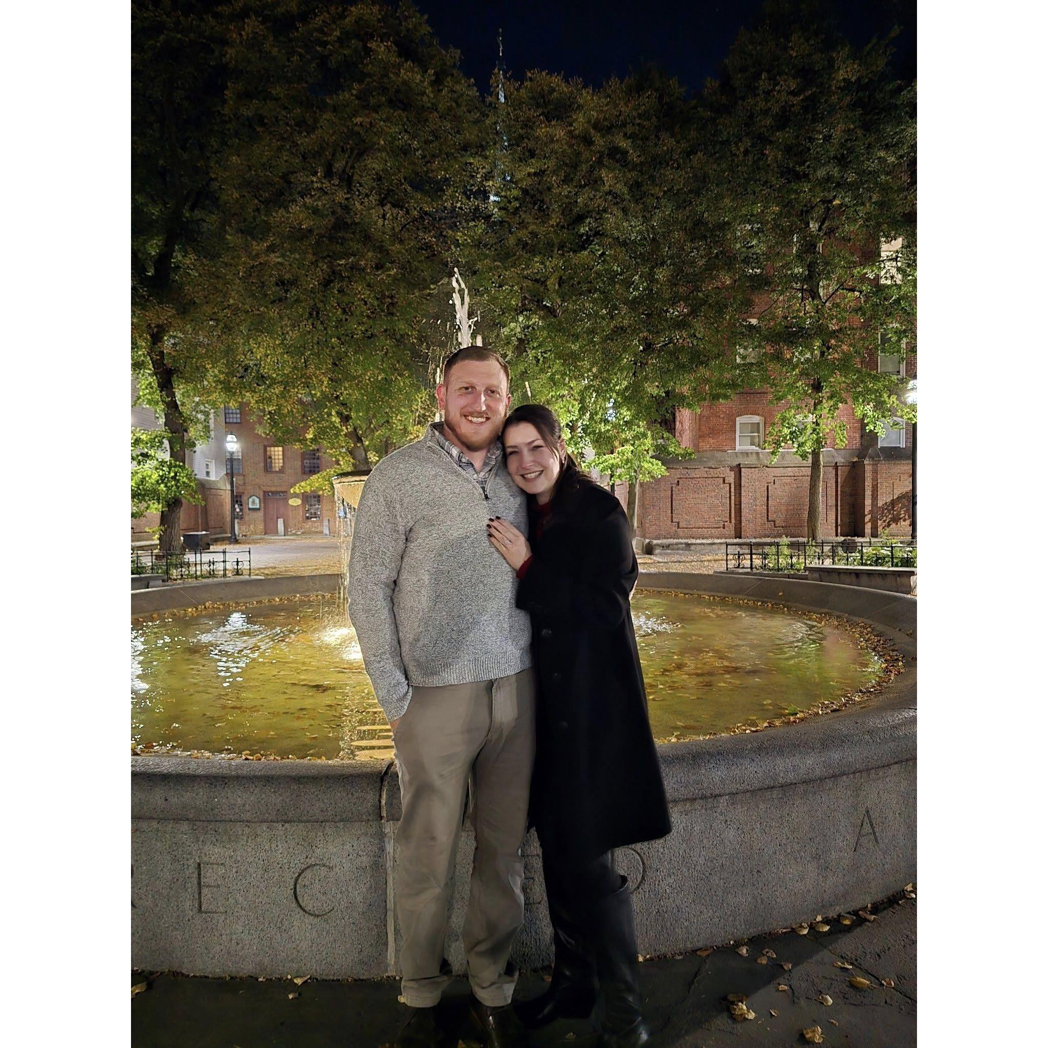 Our engagement night