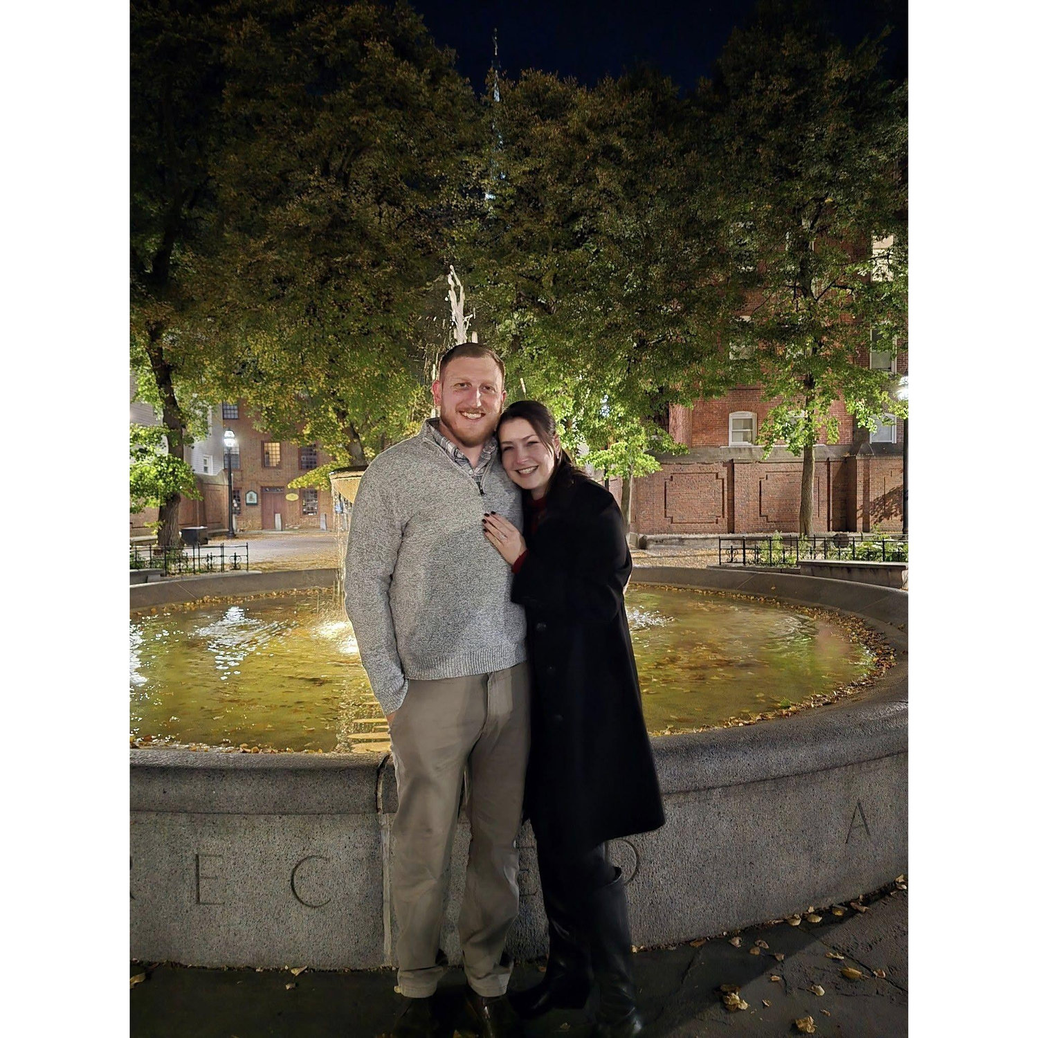 Our engagement night