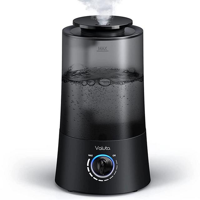 Humidifiers for Bedroom - 3.2L Cool Mist Humidifier Top Fill Oil Diffuser Quiet Ultrasonic Humidifiers for Home Large Room with Adjustable 360° Rotation Nozzle, Auto Shut-Off, Humidifiers for Baby