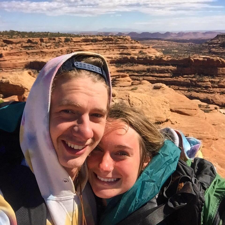 Our first anniversary celebration backpacking in Bears Ears National Monument