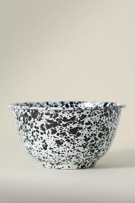 Crow Canyon Home Porcelain Enamel Salad Bowl