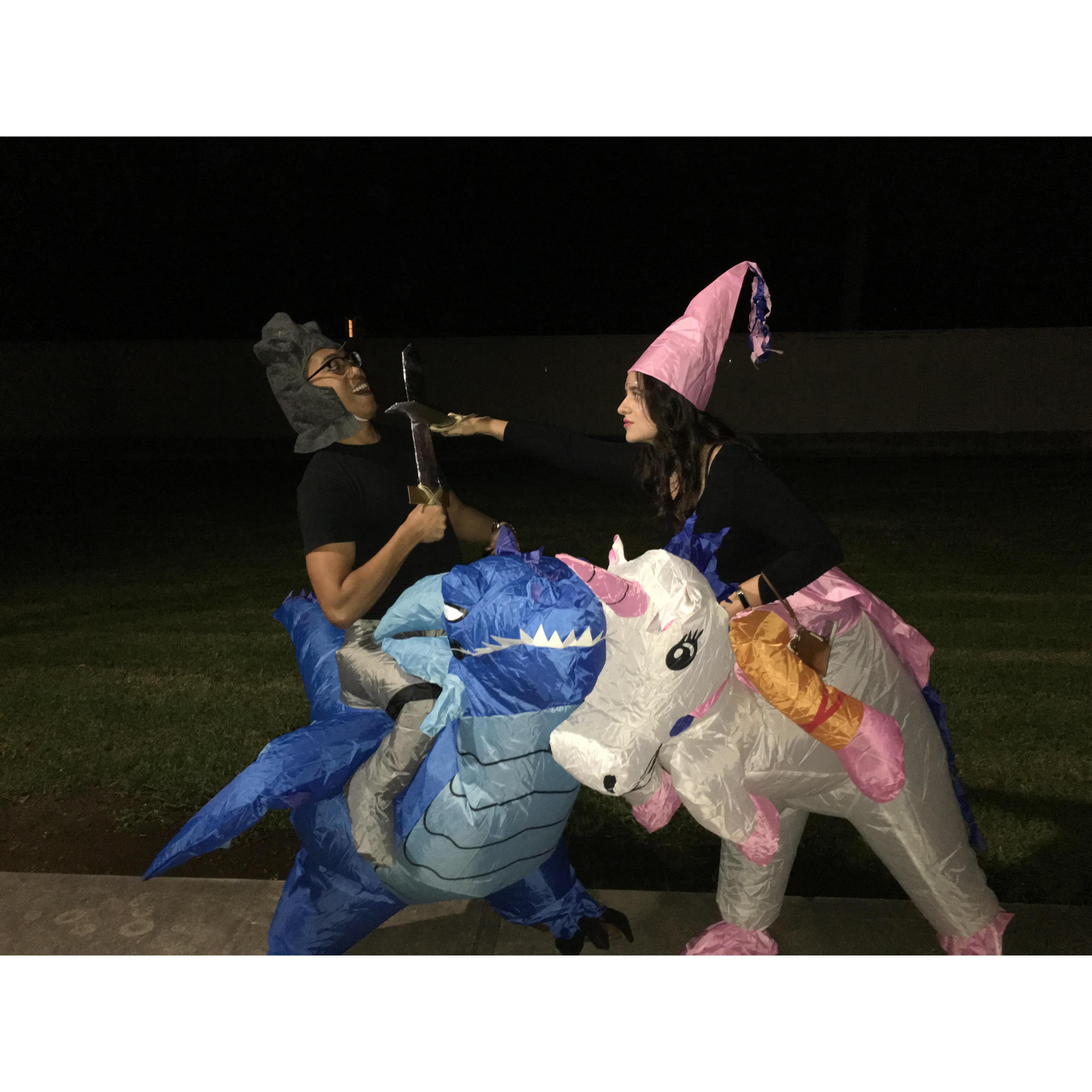 Halloween 2019 and acting our age.