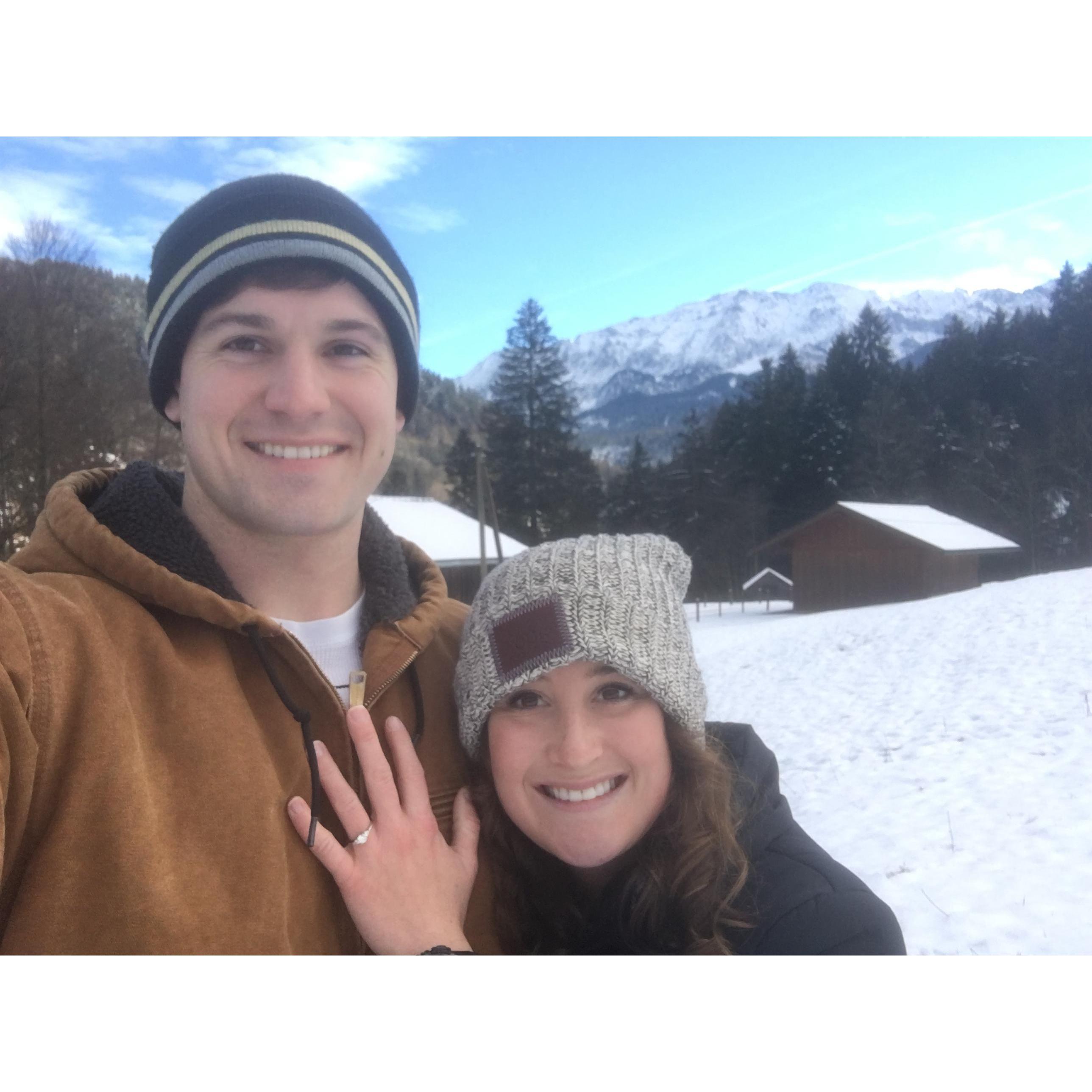 The small meadow where Kenneth proposed!