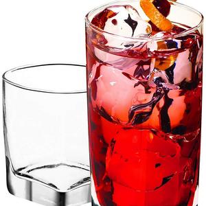 Anchor Hocking Rio Small and Large Drinking Glasses, 16-Piece Glassware Set
