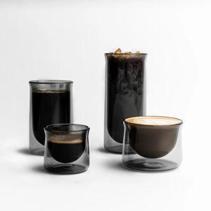 SMOKE - FLUR Family Set | A Set of Our Best-Selling Double-Walled Coffee Cups