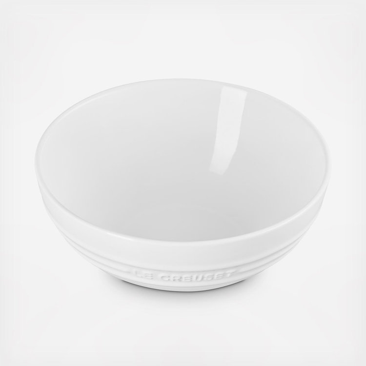 Le Creuset ボウル 4個セット ホワイト Le Creuset, Stoneware Multiuse Serving Bowl | Zola