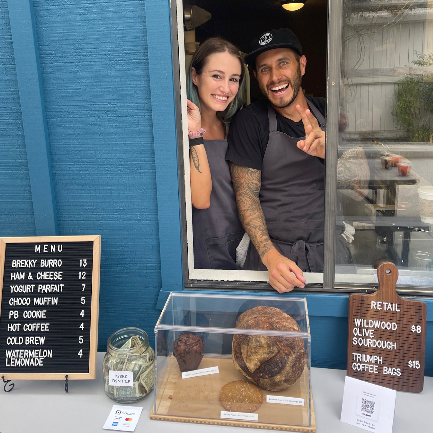 Our Pop Up Cafe