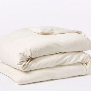 Cloud Soft Organic Sateen Duvet Cover-Undyed-Queen