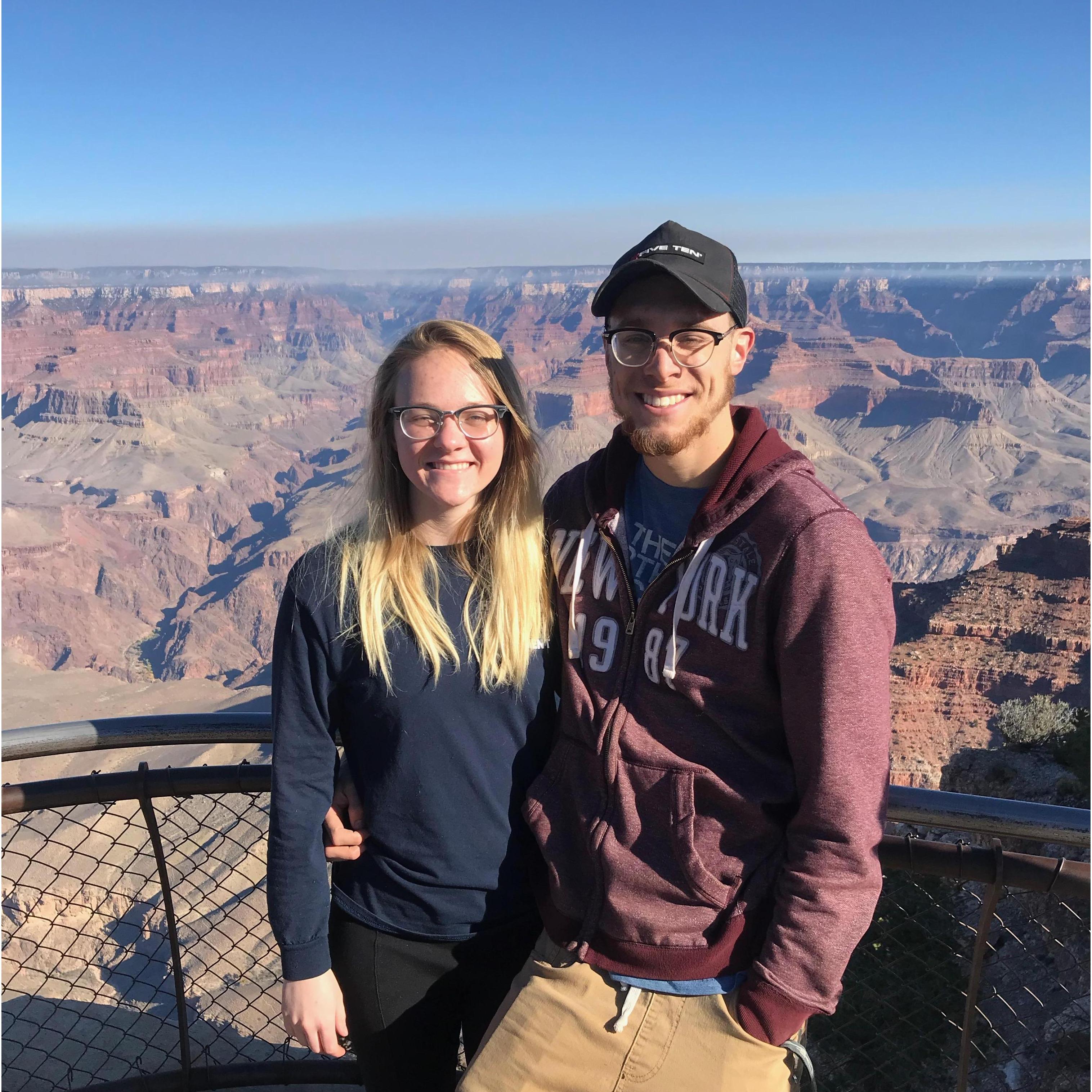 At the Grand Canyon